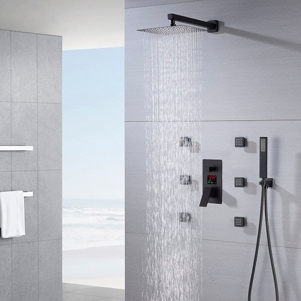 12" Cascada Garda Digital Shower System - Cascada Showers