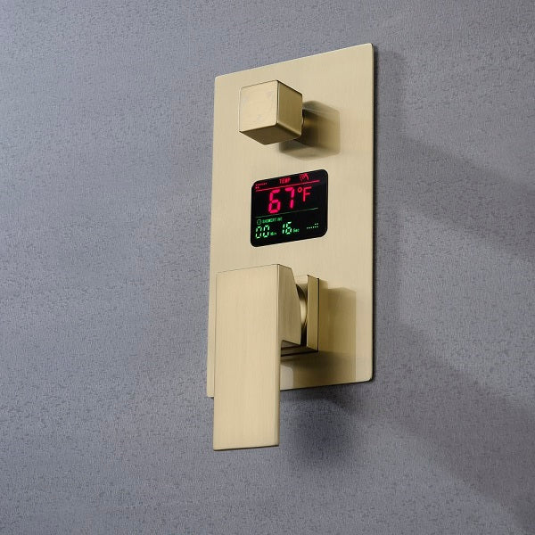 12" Cascada Garda Digital Shower System - Cascada Showers