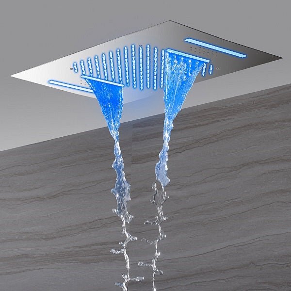 Cascada Serenity LED Shower System with Polished Chrome Finish