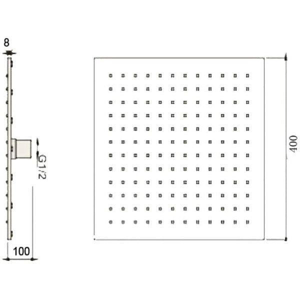 showerhead system rain head shower with handheld sets complete led faucet faucet waterfall head light rainfall spout hand holder hose remote controller lights held bathroom set control color change metal wall mount rainfall waterfall Hand Shower Mode Cascada Luxury 16" Square Ceiling Mounted Thermostatic Rainfall LED Shower With Body Jets Automated LED Light RGB Color - Stainless Steel shower head, thermostatic shower, rain shower, rain shower faucet, shower head sets for bathroom