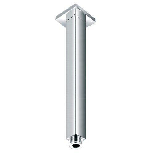 16" Stainless Steel Ceiling Mount Square Rainfall LED Shower Head - Cascada Showers