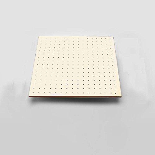 20" Square Ceiling Mount Rainfall LED Shower Head include Shower Arm - Cascada Showers