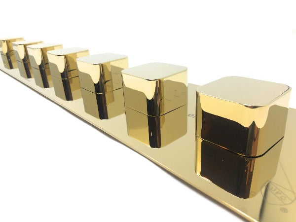 23"x31" Luxurious Classic Design recessed waterfall & rainfall LED shower system – 7 mode - Cascada Showers Cascada Luxurious Design 23"x31" LED Shower System, 6 Functions (Rainfall, Waterfall, Curtain, Misty, Body Jets & Handheld) & Remote App for lights