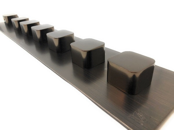 23"x31" Luxurious Classic Design recessed waterfall & rainfall LED shower system – 7 mode - Cascada Showers Cascada Luxurious Design 23"x31" LED Shower System, 6 Functions (Rainfall, Waterfall, Curtain, Misty, Body Jets & Handheld) & Remote App for lights