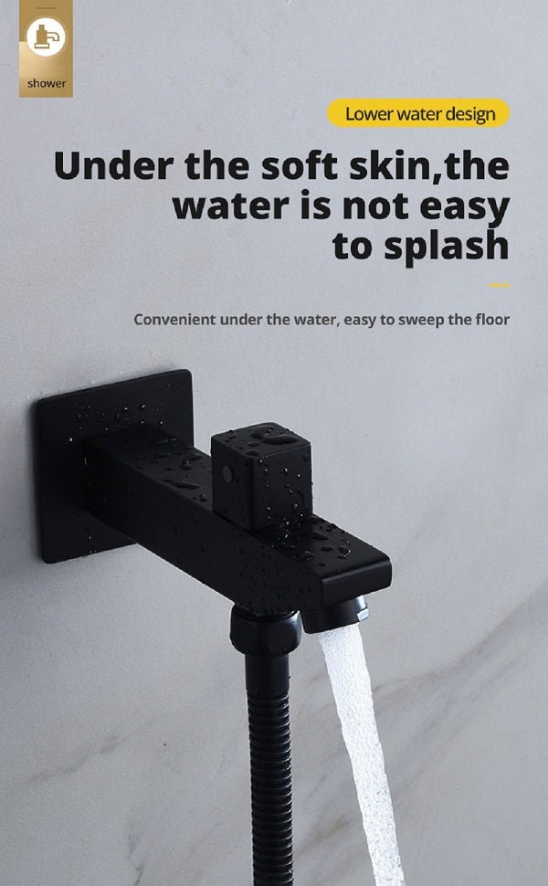 23"x31" Luxurious Classic Design waterfall & rainfall LED shower system – 6 mode - Cascada Showers