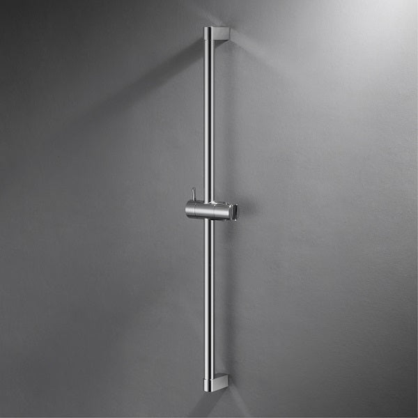 25" Shower Sliding Bar with Adjustable Hand Shower Holder - Round Shape - Cascada Showers