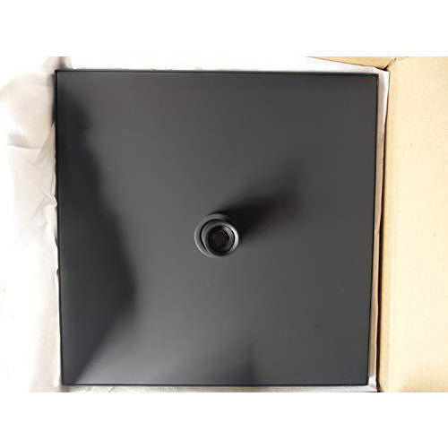 8" Square Ceiling Mount Rainfall LED Shower Head, include Shower Arm - Cascada Showers showerhead system rain head shower handheld set complete led bathroom waterfall heads light rainfall