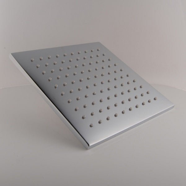 8" Square Rainfall LED Shower Head - Cascada Showers