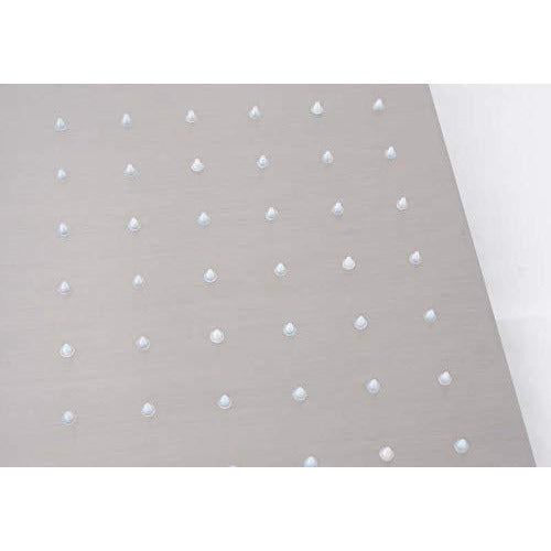 8"x16" Ceiling Mount Rainfall LED Shower Head, include Shower Arm - Cascada Showers system rain head shower handheld set complete led bathroom heads light rainfall