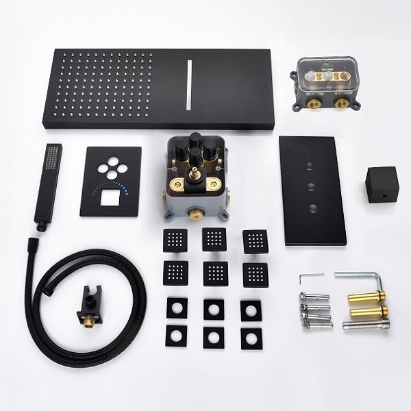 9"x22" Cascada Annecy Shower System - Cascada Showers