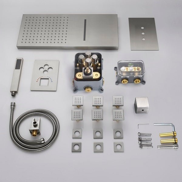 9"x22" Cascada Annecy Shower System - Cascada Showers