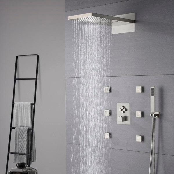 9"x22" Cascada Annecy Shower System - Cascada Showers