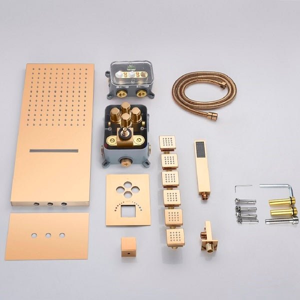 9"x22" Cascada Annecy Shower System - Cascada Showers