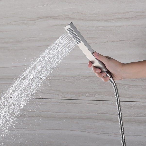 9"x22” Music LED shower system with built-in Bluetooth Speaker - Cascada Showers