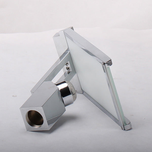 LED Waterfall Bathroom Sink Faucet