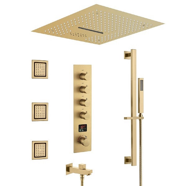 Cascada Amalfi 16” LED Shower System
