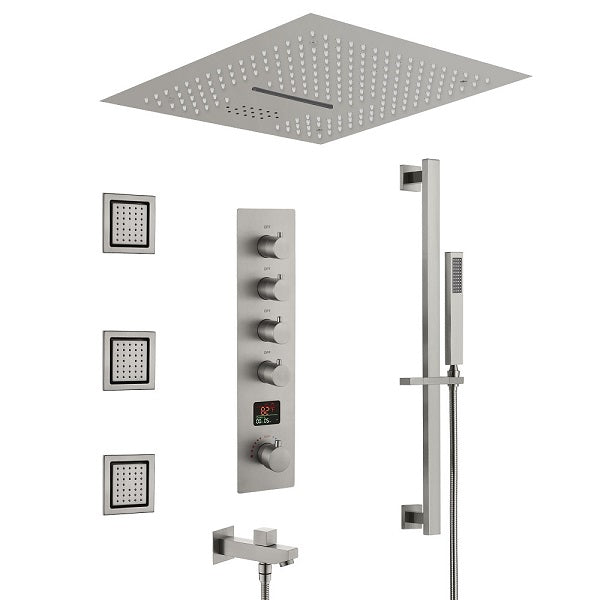Cascada Amalfi Luxury 16” LED Shower System