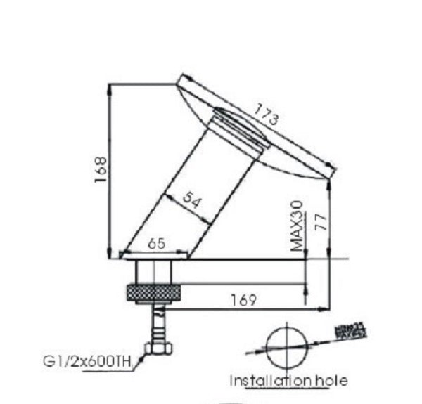 Automatic Hands Free Contemporary Sensor Faucet (Hot & Cold) - Cascada Showers