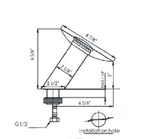 Automatic Hands Free Contemporary Sensor Faucet (Hot & Cold) - Cascada Showers