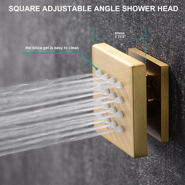 Cascada 12" Siena Digital Music LED Shower System - Cascada Showers