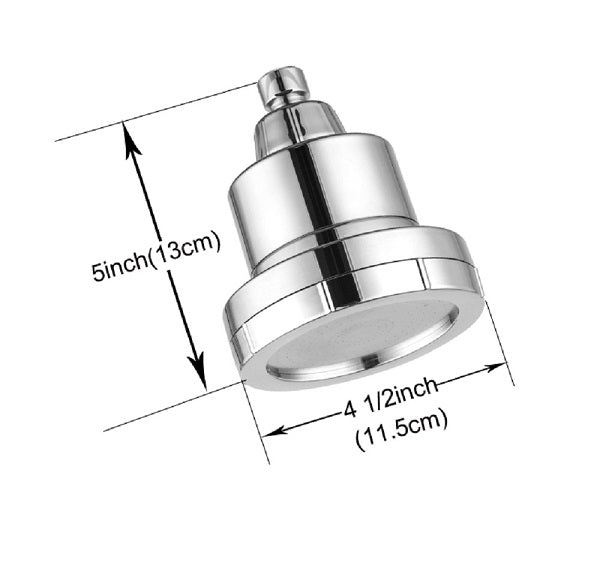 Cascada 15-Stage Filtered Rainfall Shower Head - Cascada Showers