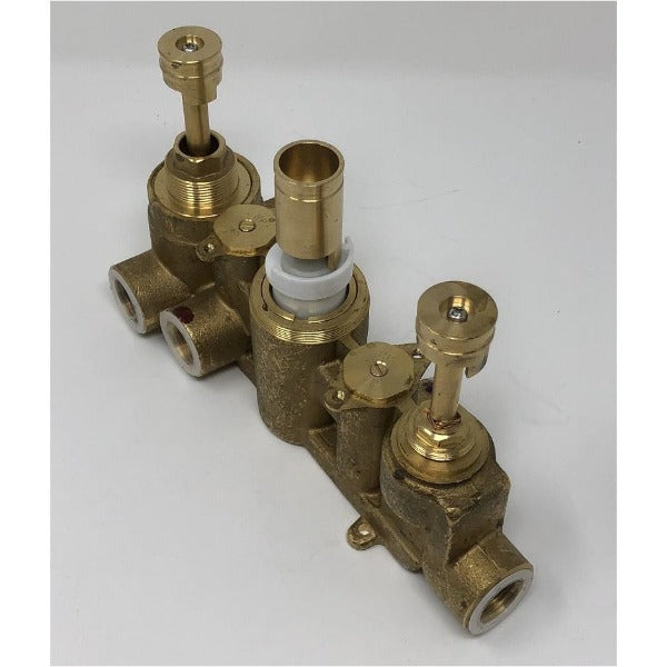 showerhead system rain head shower handheld set complete led bathroom waterfall heads light rainfall Thermostatic 6 Massage Jets Spray Body Shower Set for lights bathroom set Antique Brushed Brass Finish color change wall complete shower set bathroom