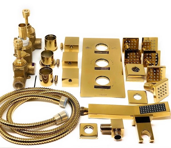 Cascada 31" Luxury LED Rainfall Shower System | Ultimate Spa Experience - Cascada Showers