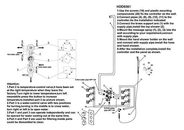 Cascada 31" Luxury LED Rainfall Shower System | Ultimate Spa Experience - Cascada Showers