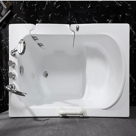 Cascada 52-inch Walk-in Bathtub with Right Side Door and Soaking Bathtub Function: The Perfect Bathtub for Your Home - Cascada Showers