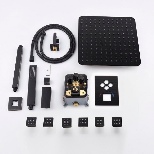 Cascada Annecy 12” Shower System - Cascada Showers