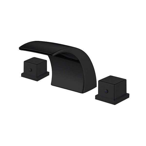 Cascada Deck Mounted Waterfall Bathroom Sink Faucet - Cascada Showers