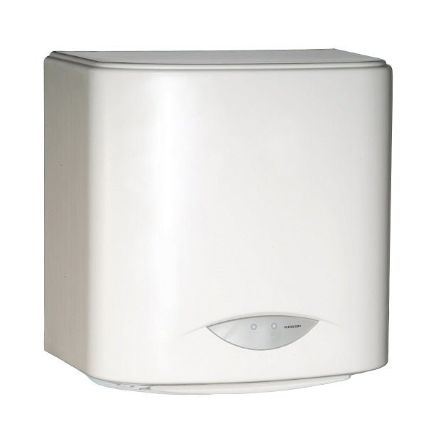 Cascada High Speed Compact Automatic Hand Dryer Air - Wind Speed: 90M/S (White) - Cascada Showers