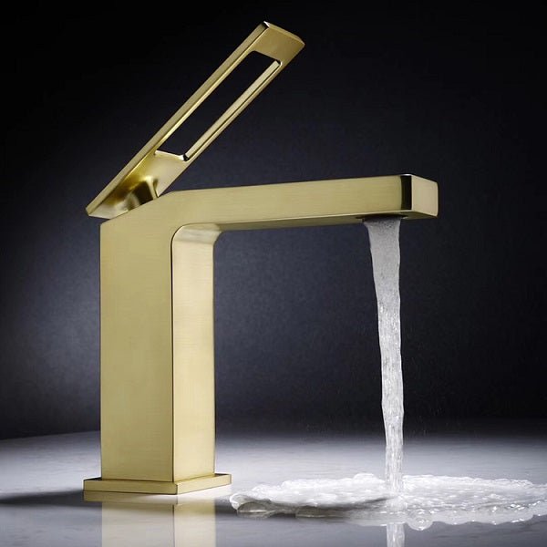 Cascada Modern Design Single Handle Bathroom Sink Faucet - Cascada Showers