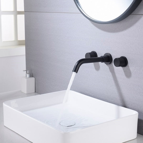 Cascada Modern Design Wall Mounted Bathroom Sink Faucet (Waterfall) - Cascada Showers