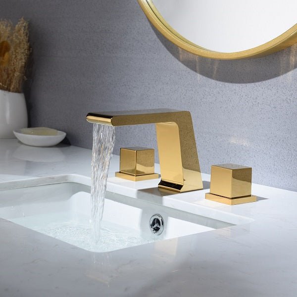 Cascada Modern Design Waterfall Bathroom Sink Faucet - Cascada Showers