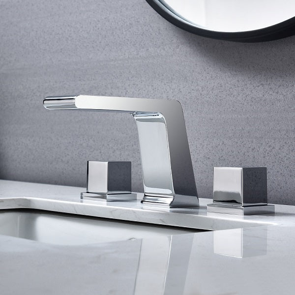 Cascada Modern Design Waterfall Bathroom Sink Faucet - Cascada Showers