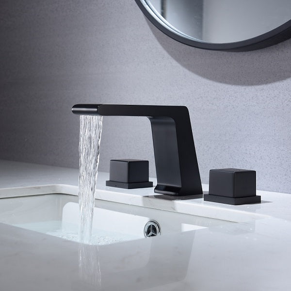 Cascada Modern Design Waterfall Bathroom Sink Faucet - Cascada Showers