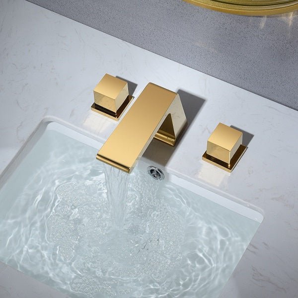 Cascada Modern Design Waterfall Bathroom Sink Faucet - Cascada Showers