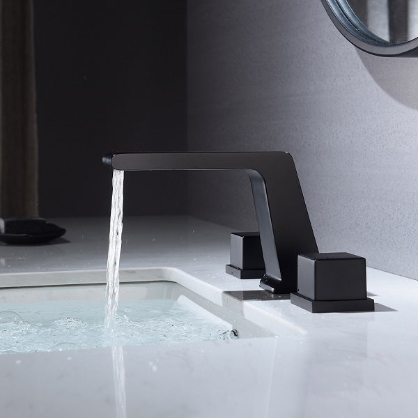 Cascada Modern Design Waterfall Bathroom Sink Faucet - Cascada Showers