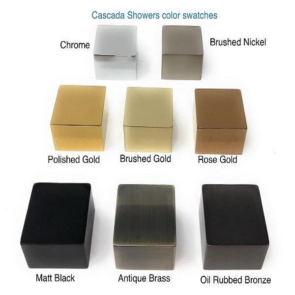 Cascada Shower Head with 2 Mode Functions (Rainfall & Mist) - Cascada Showers