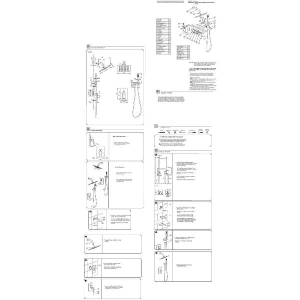 Cascada Showers Contemporary Shower System - Cascada Showers