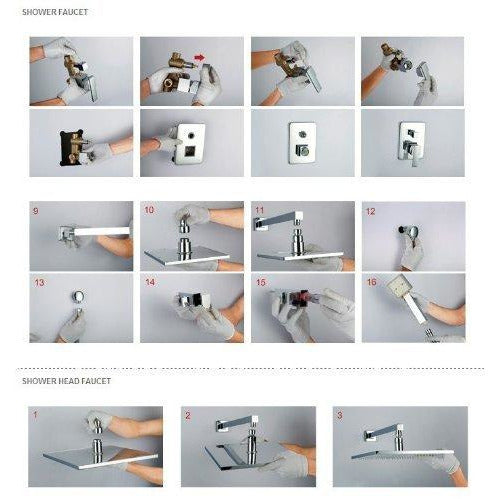 Cascada Showers Contemporary Shower System - Cascada Showers