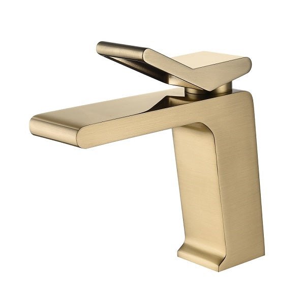 Cascada Single Handle Waterfall Bathroom Sink Faucet - Cascada Showers