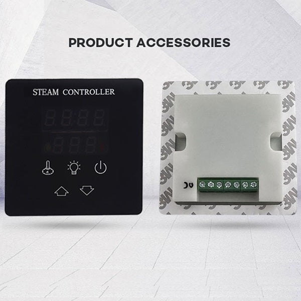 Cascada Stainless Steel Shower Steam Generator With Digital Controller: Transform Your Bathroom into a Spa - Cascada Showers