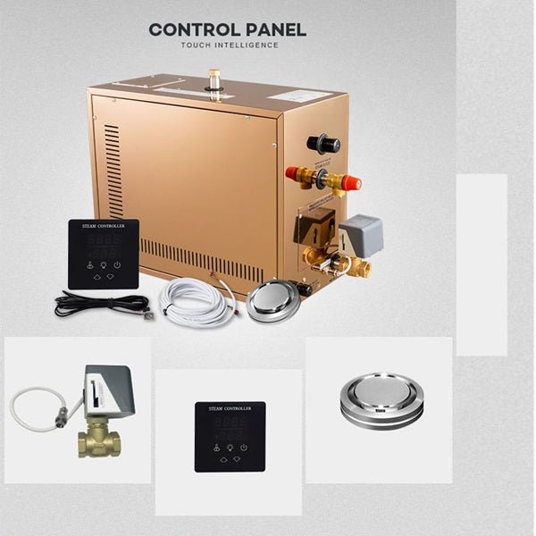 Cascada Stainless Steel Shower Steam Generator With Digital Controller: Transform Your Bathroom into a Spa - Cascada Showers