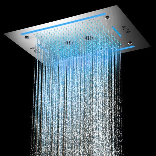 Cascada Venice 23"x31" Music LED Shower System - Cascada Showers