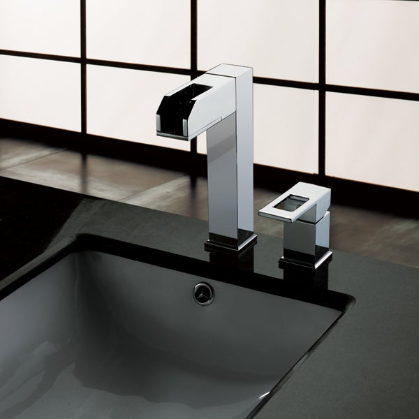 Color Changing LED Waterfall Bathroom Sink Faucet - Cascada Showers