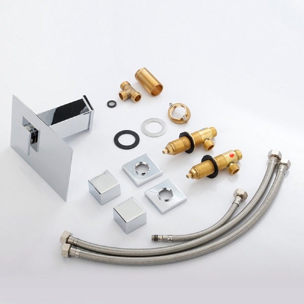 Color Changing LED Waterfall Sink Faucet - Cascada Showers