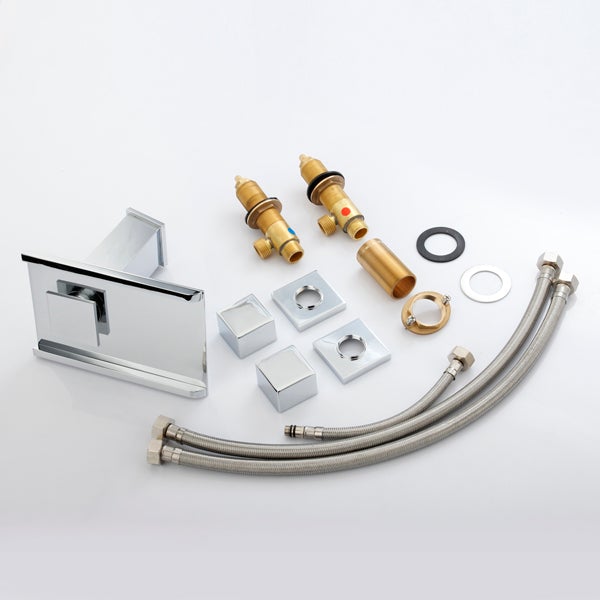 Color Changing LED Waterfall Sink Faucet - Cascada Showers