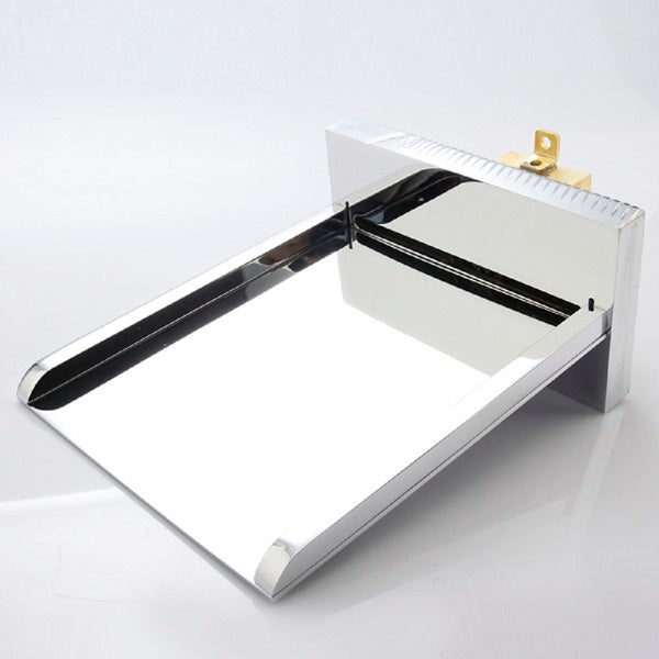 Color Changing LED Waterfall Wall Mount Faucet - Cascada Showers